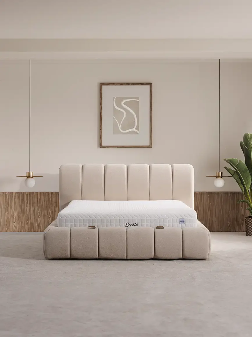 Boxspringbett mit Stauraum Siesta modern