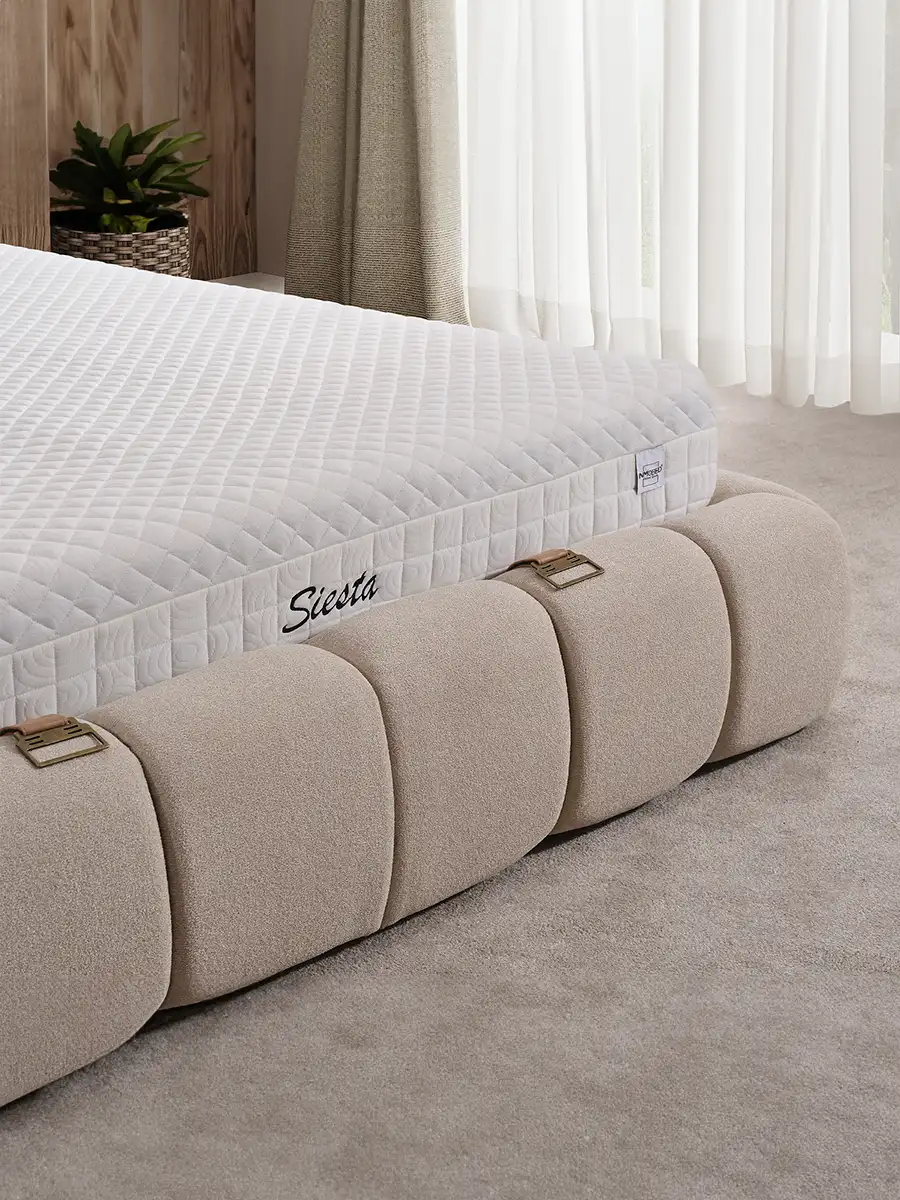 Boxspringbett Siesta Dortmund – Komfort Bett mit Stauraum – Bild 4