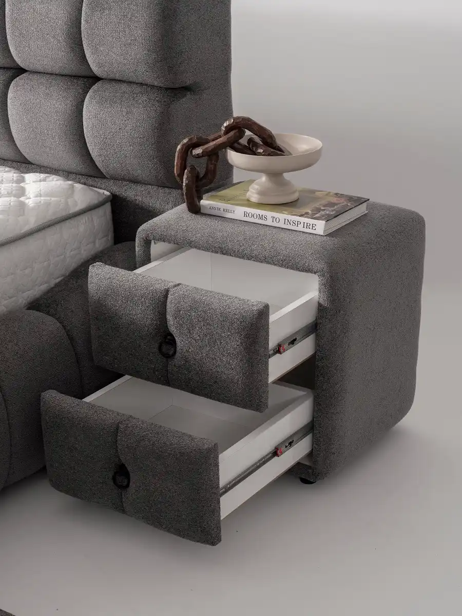 Boxspringbett Sigma Dortmund – Bett mit LED, USB & Stauraum – Bild 5