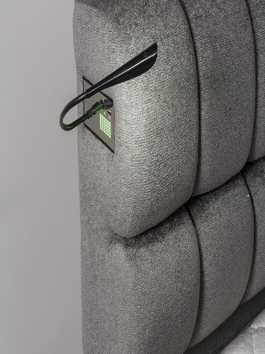 Boxspringbett Sigma Dortmund – Bett mit LED, USB & Stauraum – Bild 3