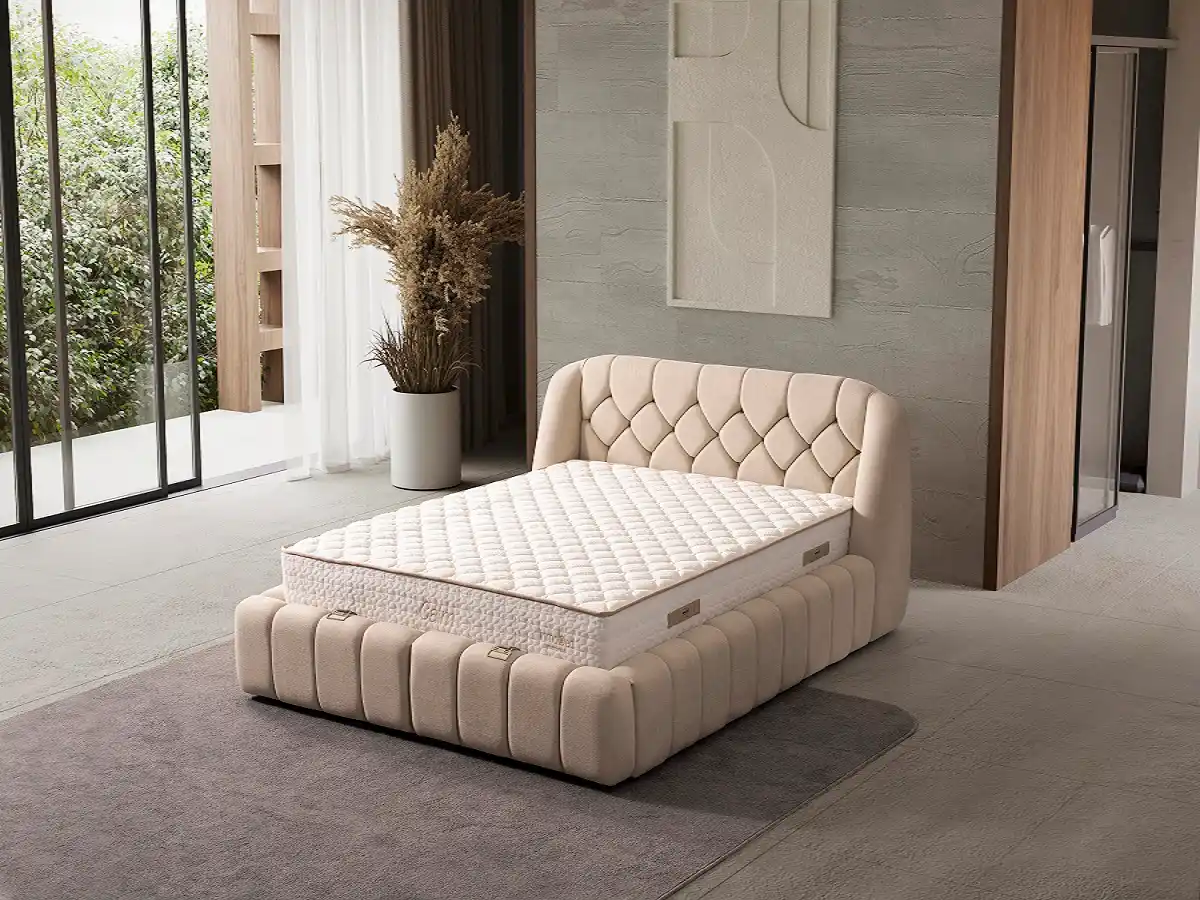 Boxspringbett Calm Dortmund – Elegantes Bett mit Stauraum – Bild 3