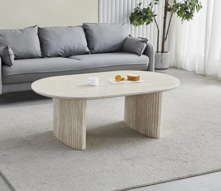 josy travertin keramik couchtisch