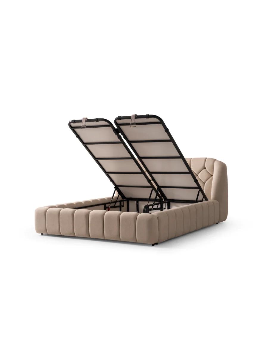 Boxspringbett Calm Dortmund – Elegantes Bett mit Stauraum – Bild 4