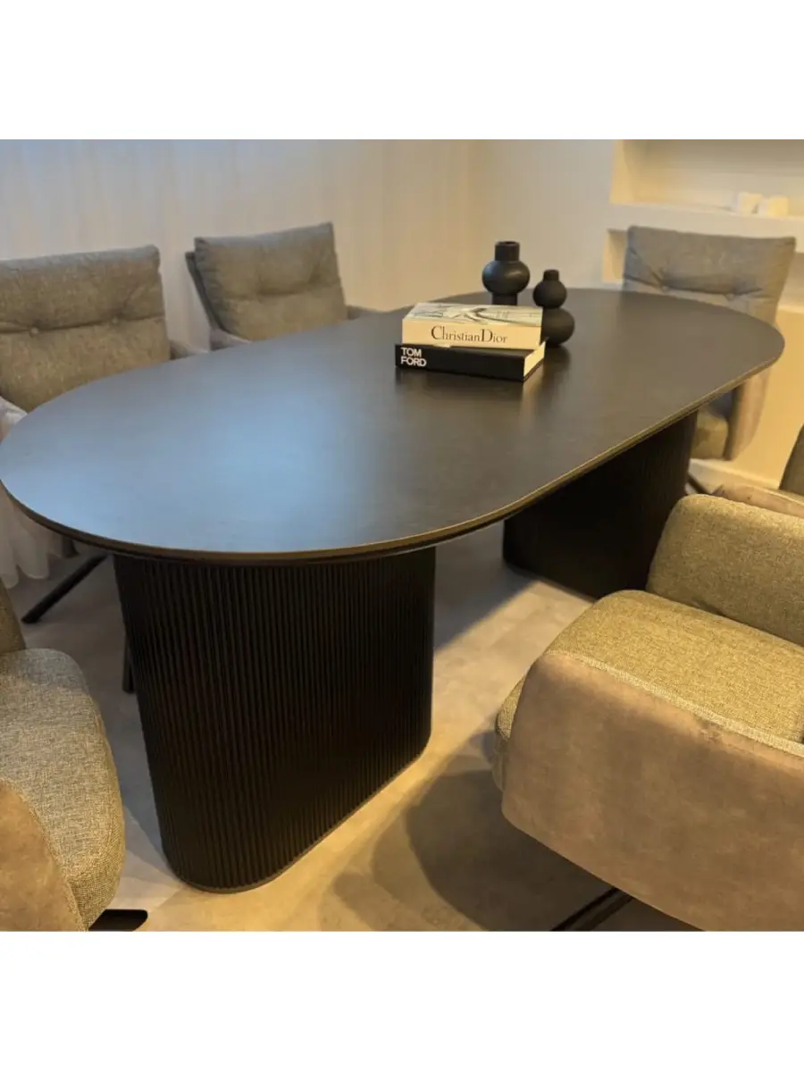Esstisch Keramik 180 cm schwarz Emma – Modern & elegant – Bild 2