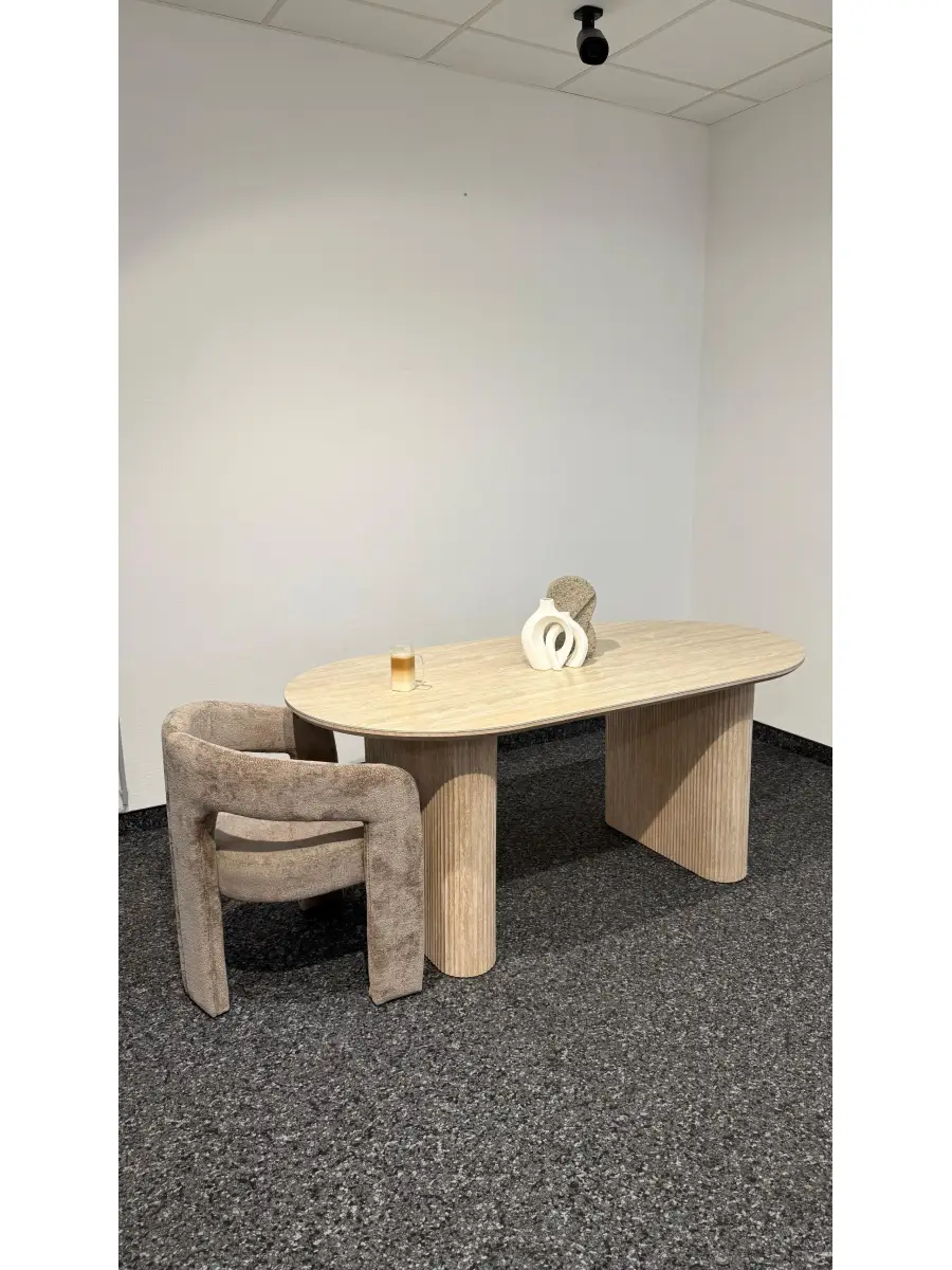 Esstisch Ayla Travertin Keramik – Premium Design – Bild 4