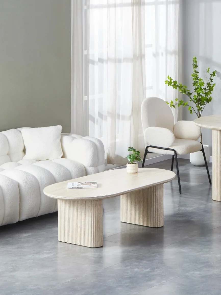 Couchtisch Travertin Keramik