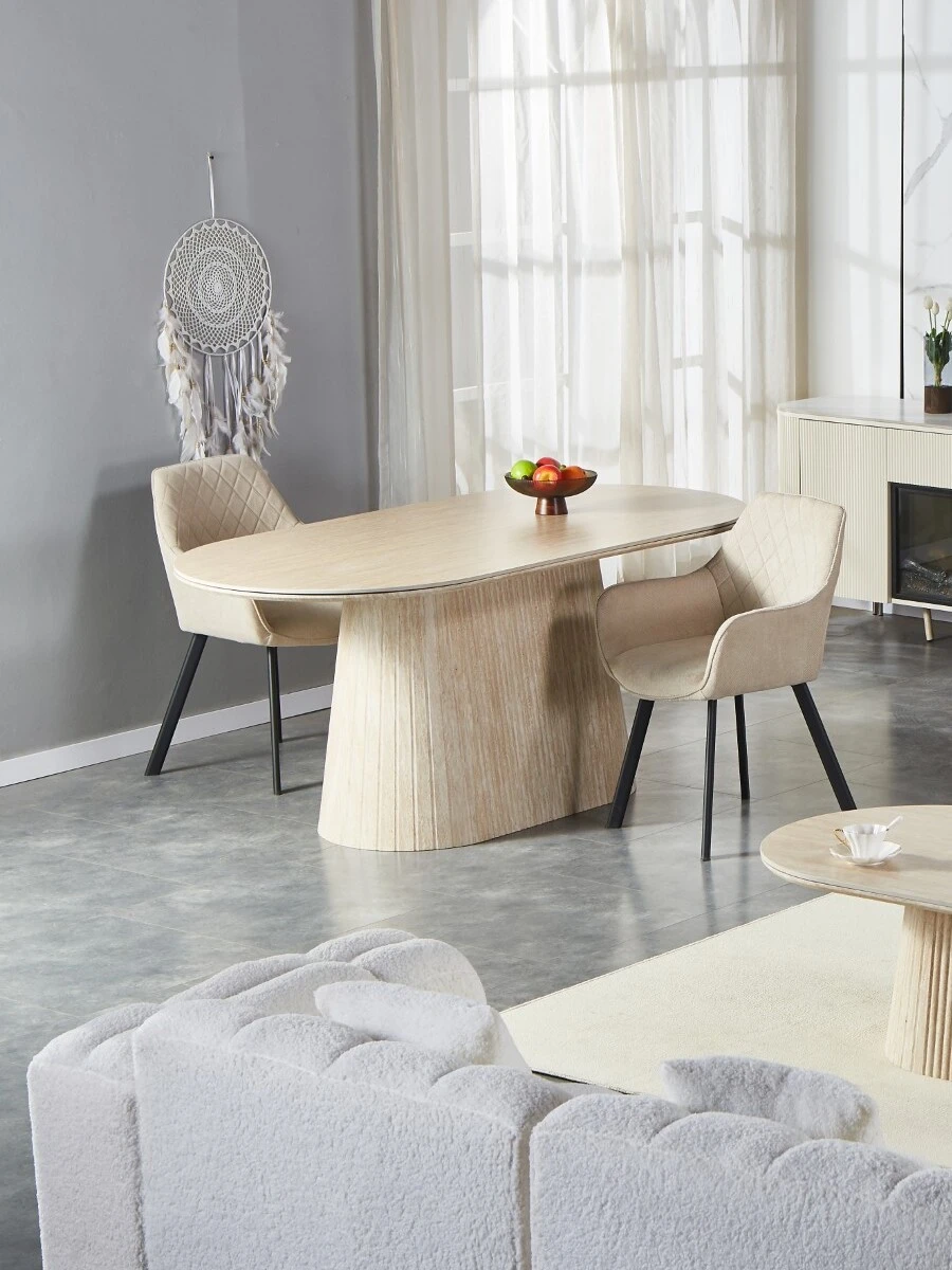 Keravida Esstisch – Premium Keramik Tisch modern & elegant – Bild 2